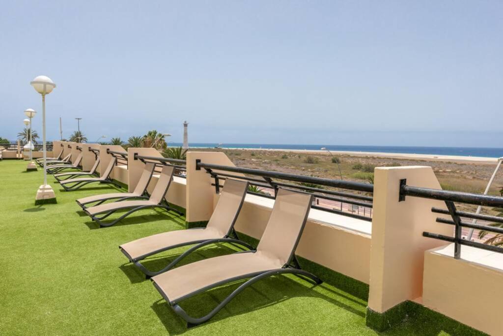 Vista Oceano Spiaggia A 250 M Wi-Fi Ac E Tv In Camera E Zona Giorno モロ・デル・ハブレ エクステリア 写真